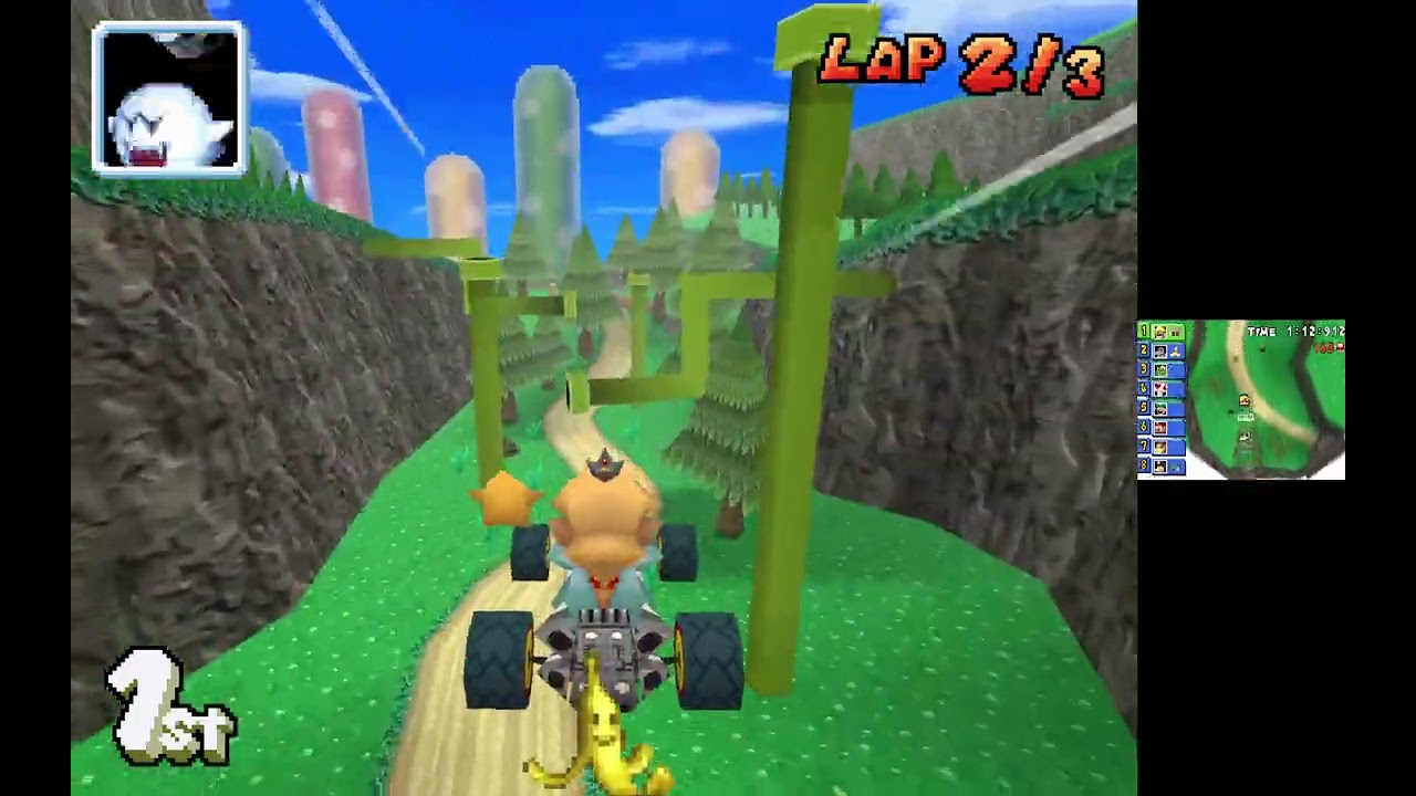 Mario Kart DS (CTGP Nitro - Custom Tracks) #93 Mirror Boo Cup with Wario