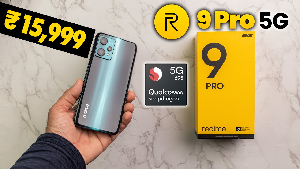 Realme 9 Pro 5G Unboxing - Flipkart First Sale Unit | SD 695🔥 | 120HZ LCD | UFS 2.2🤔