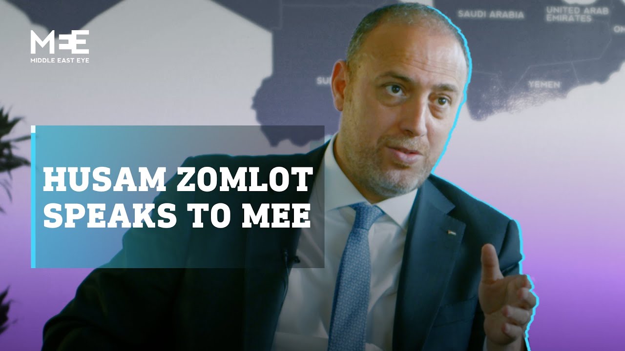 Palestinian ambassador to UK Husam Zomlot speaks to MEE
