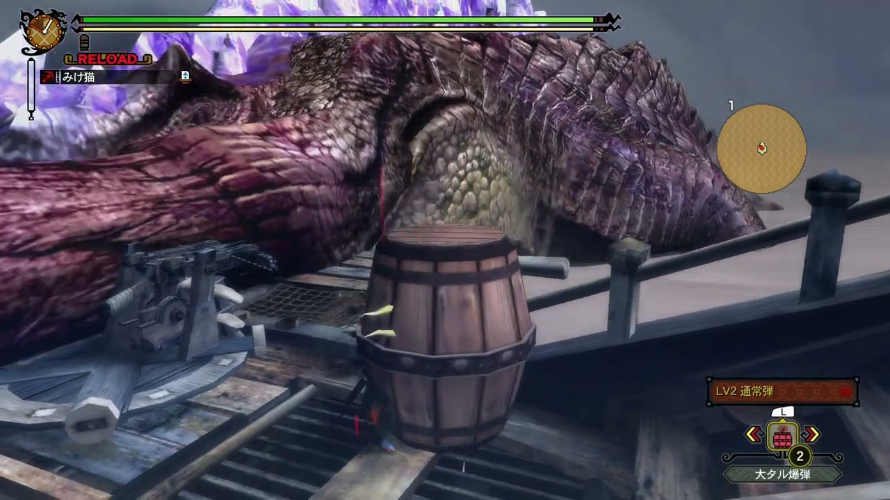 MH3G ジエンモーラン亜種 訓練兵団の演習 全部位破壊 ヘビィ編