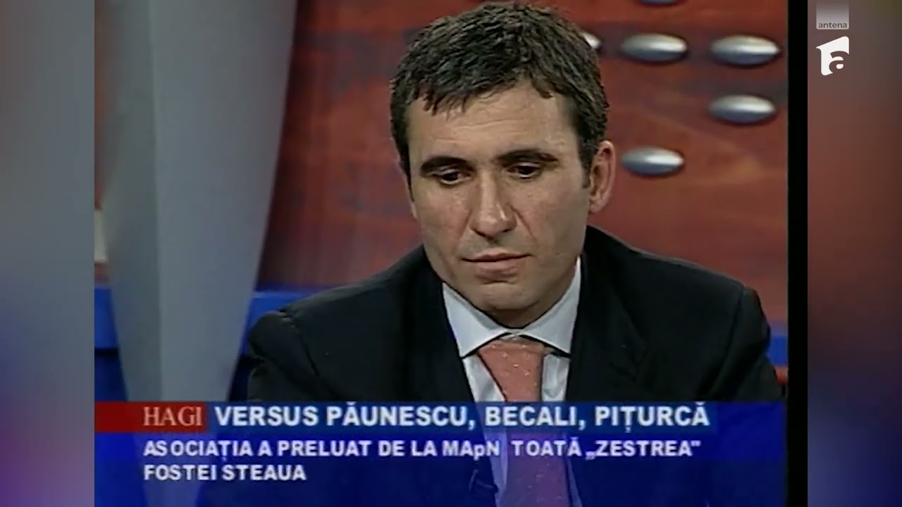 Hagi despre Gigi Becali și Păunescu: „Vor să preia Steaua ilegal” | Marius Tucă Show anul 2002