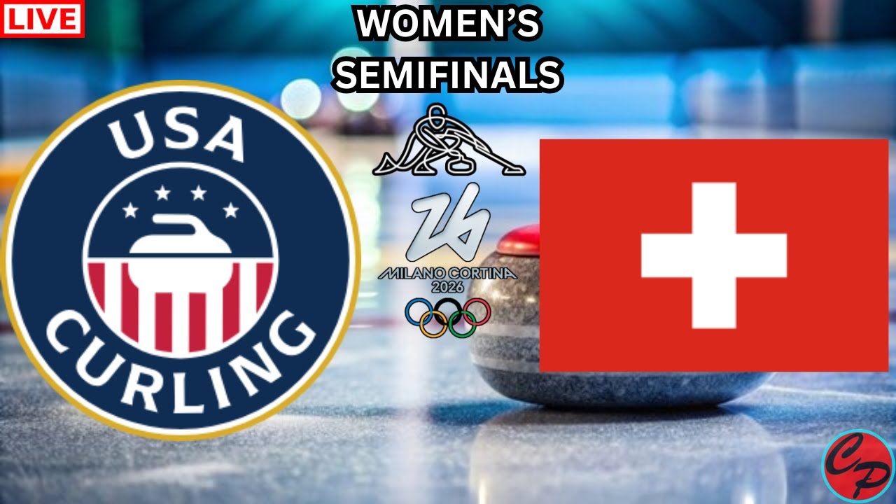 USA vs SWITZERLAND WINTER OLYMPICS CURLING WOMEN'S SEMIFINALS LIVE GAME CAST & CHAT