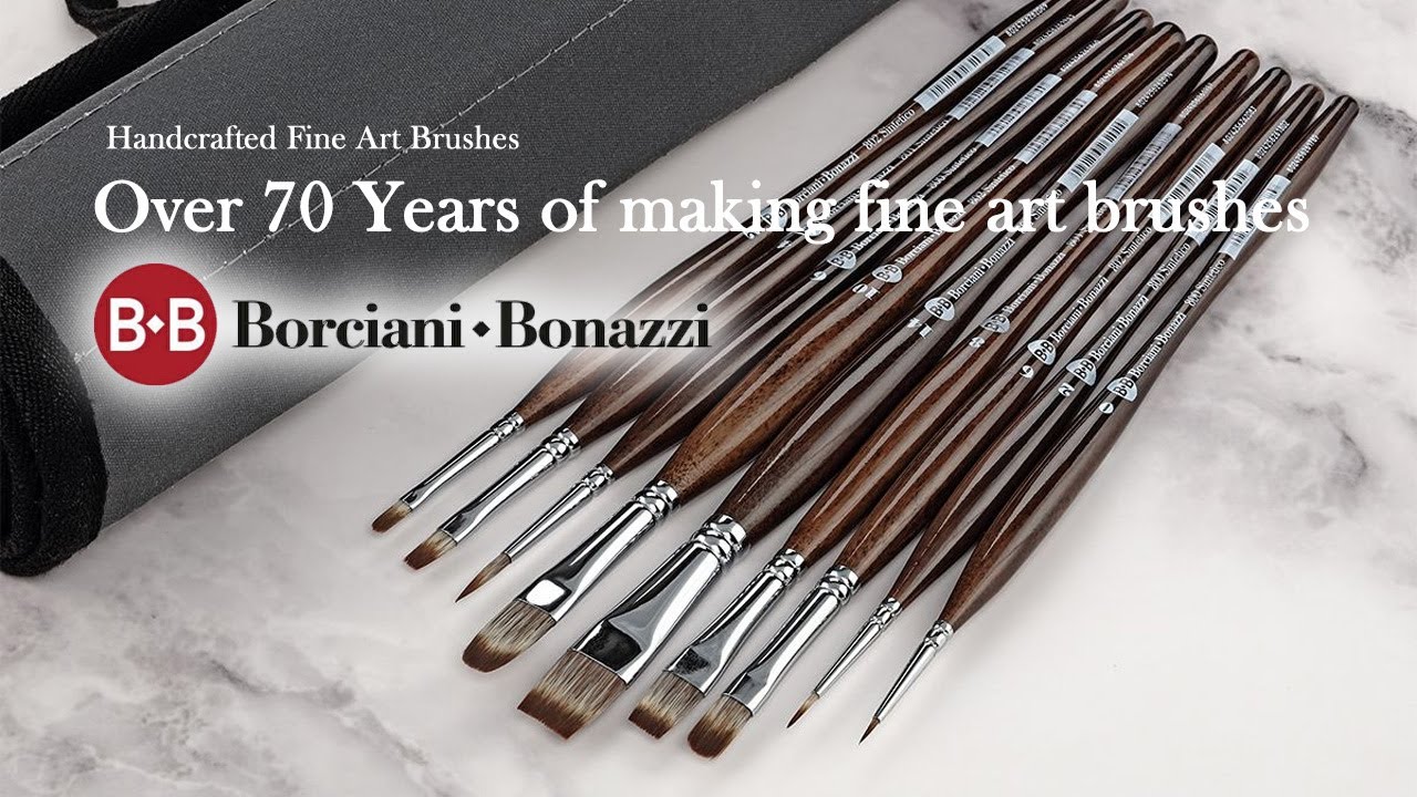 Borciani e Bonazzi - 70 years of brushes for painting and fine arts
