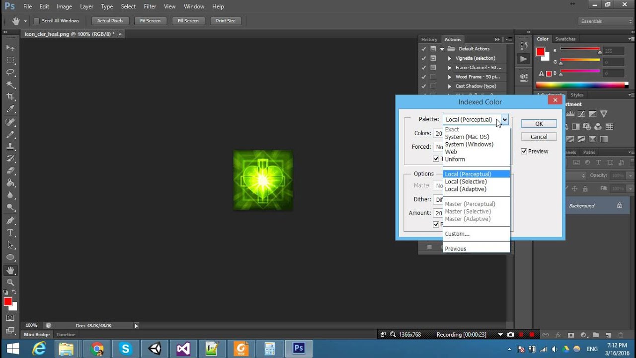 Photoshop Convert To 8 Bit Image