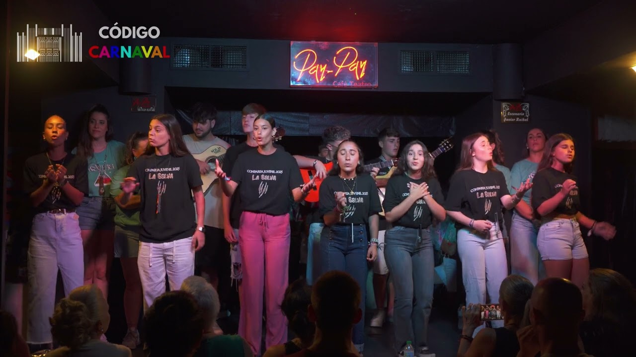 Pasodoble SORPRESA a PALMI SANTANDER y su comparsa por la comparsa juvenil LA SELVA