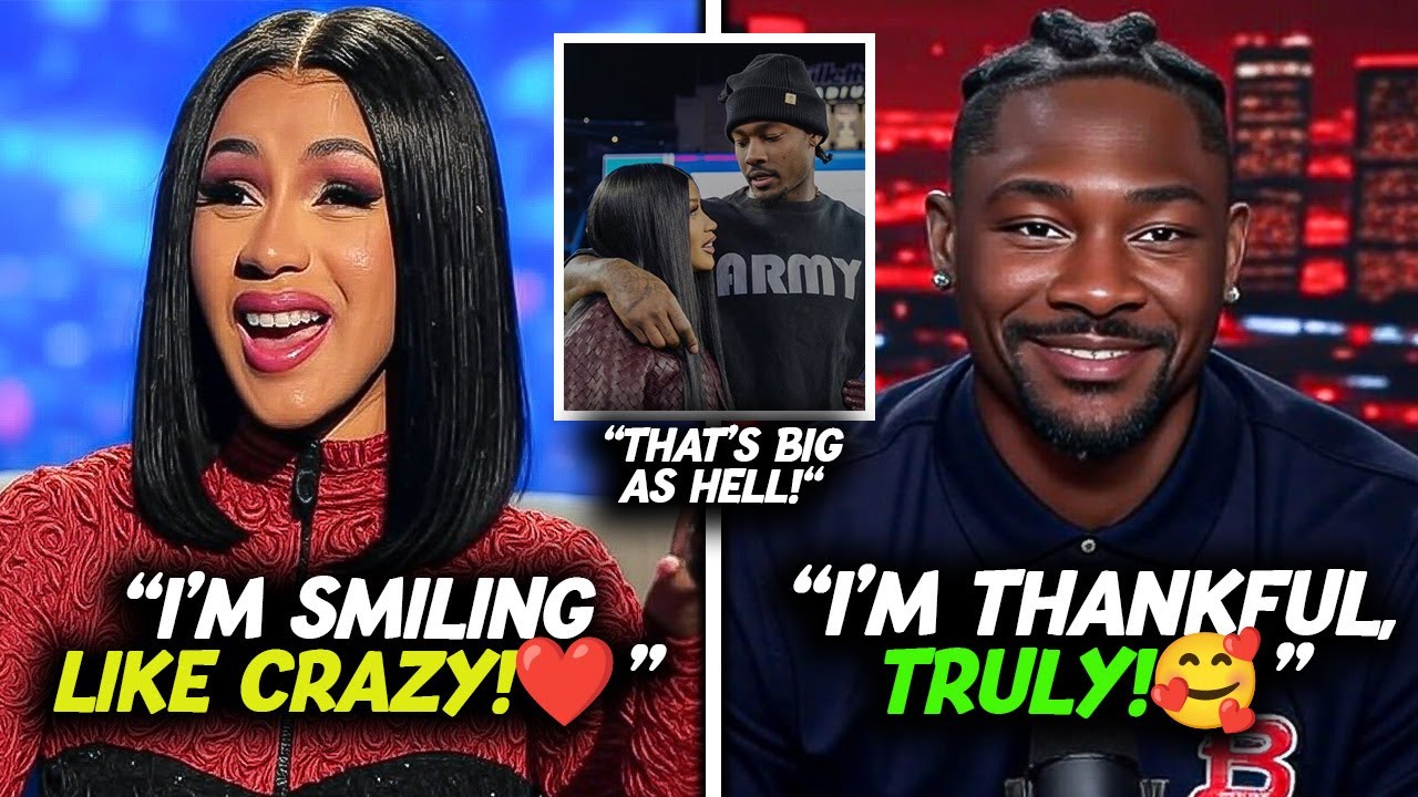 Cardi B’s EMOTIONAL RESPONSE To Stefon Diggs’ $50M Announcement (Wooow)
