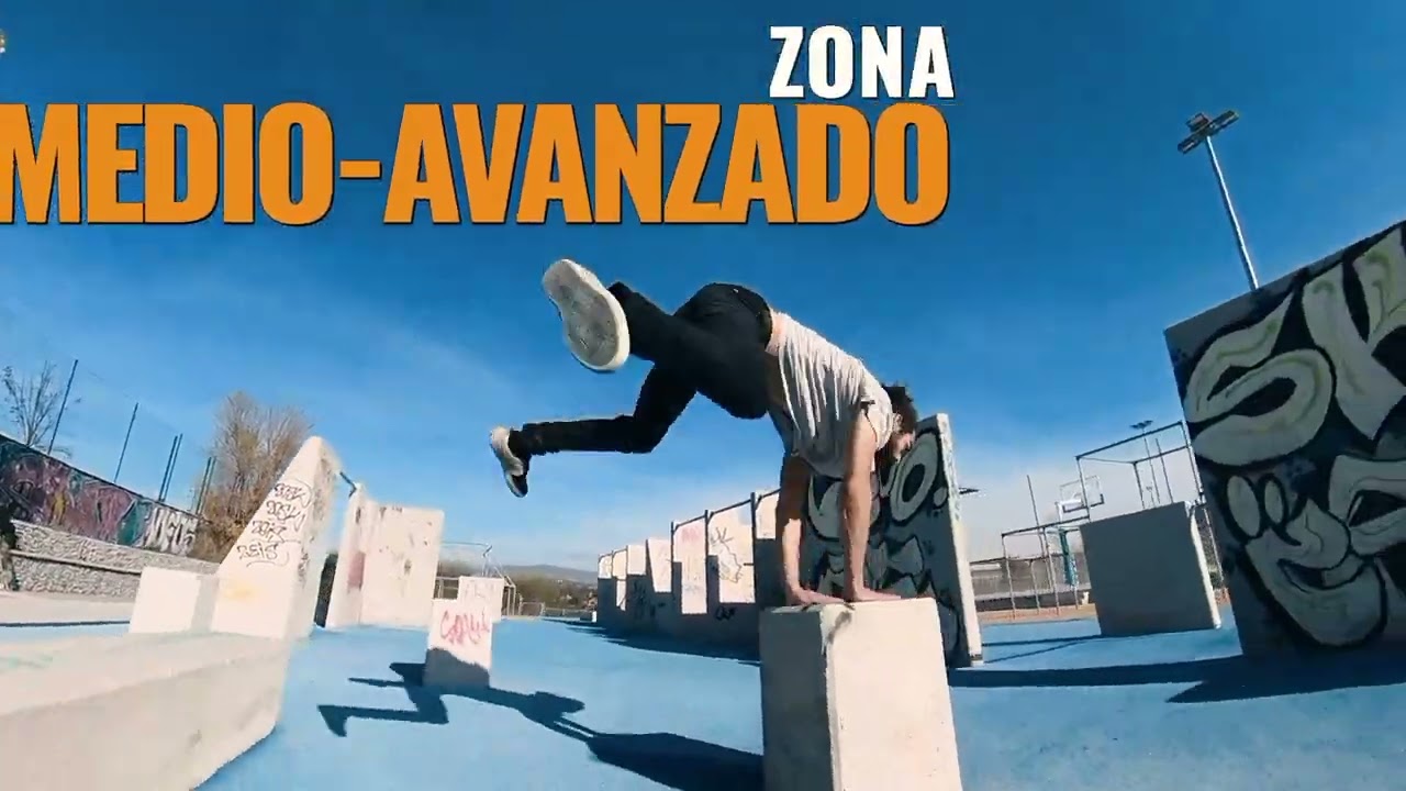 Parkour Park Dise&ntilde;o y presupuesto grautito.