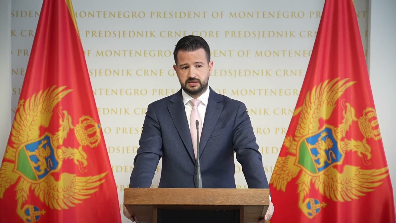 Odgovor predsjednika Jakova Milatovića na pitanje medija
