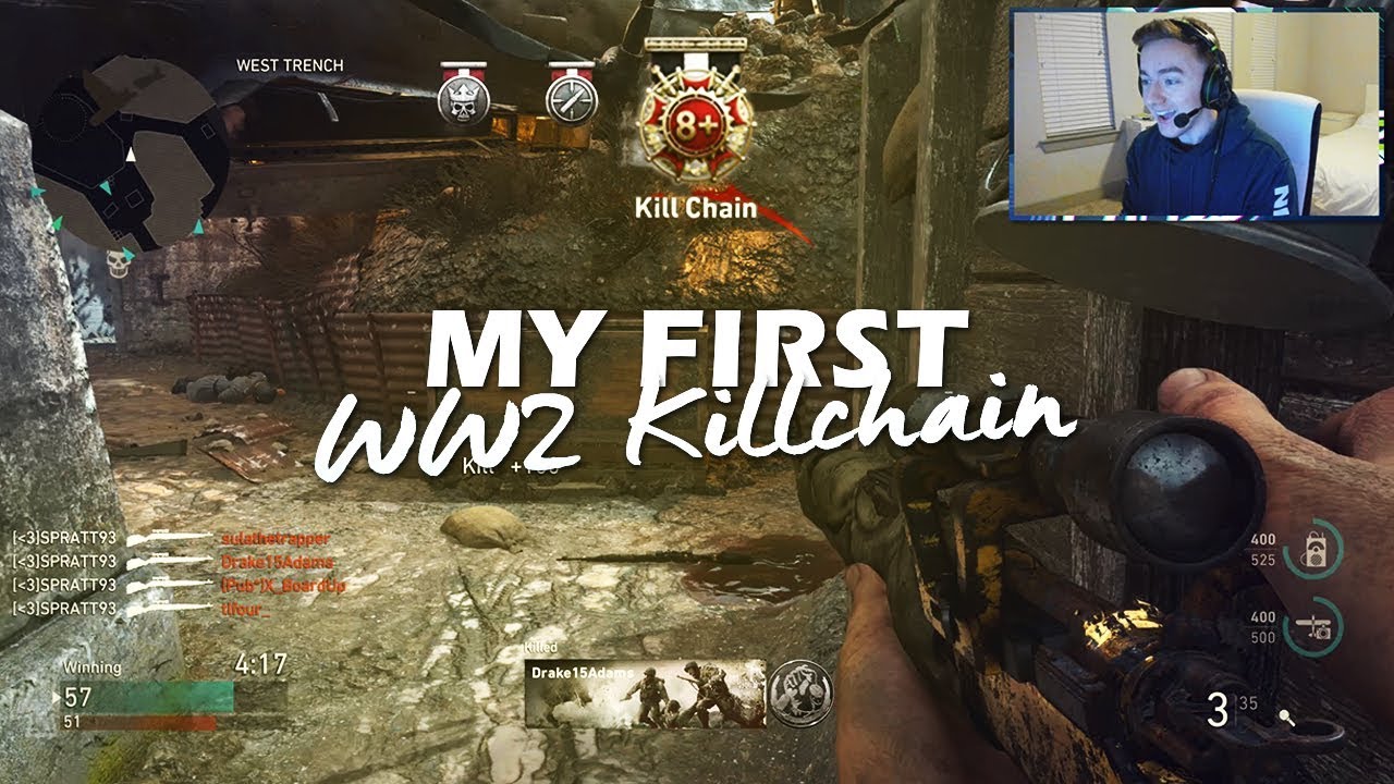 My First WWII KILLCHAIN!!