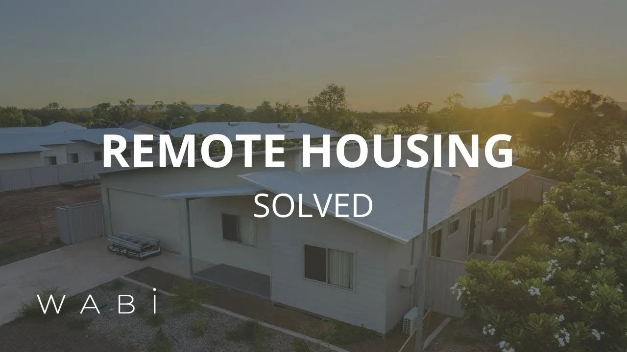 Remote WA Housing Solved? Kununurra GROH Housing Drone Footage