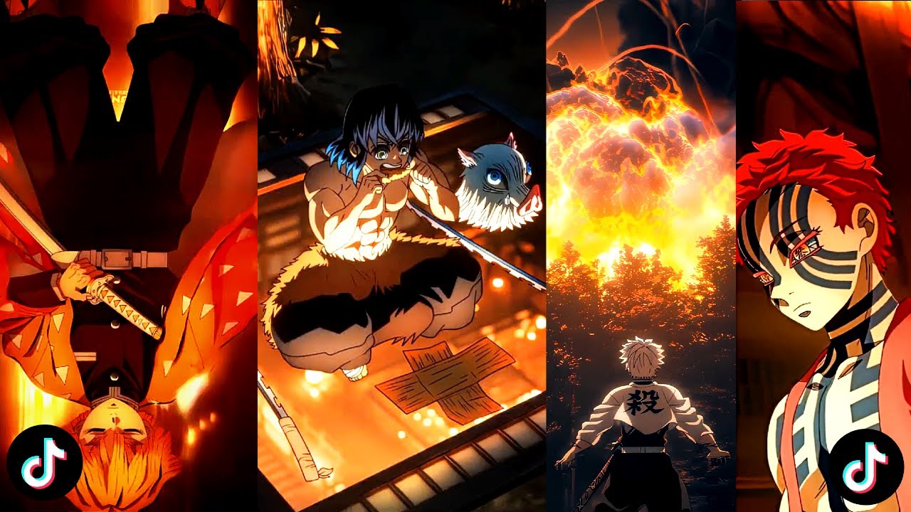 Demon slayer million views on tiktok🔥 / Tiktok Compilation / Part 2🔥