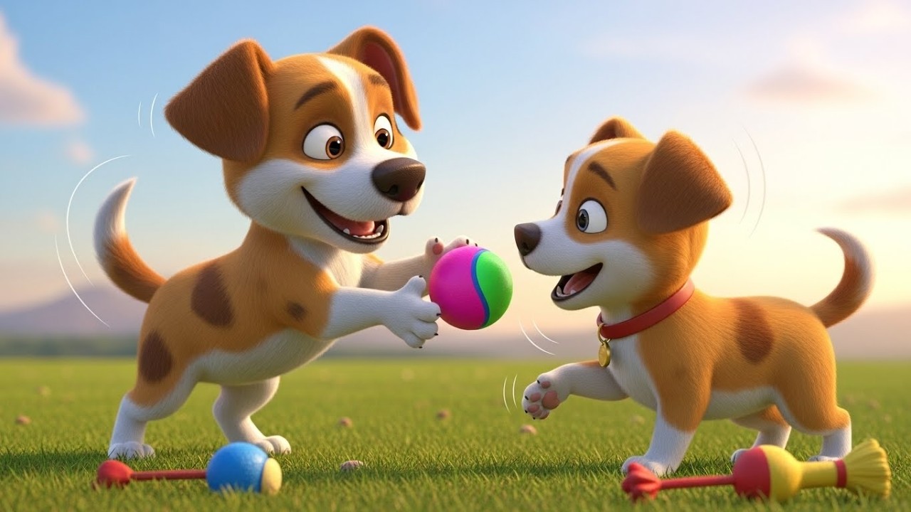 Щенок Пого учится делиться 🐶🤝💖 | Мультфильм для детей и весёлые приключения