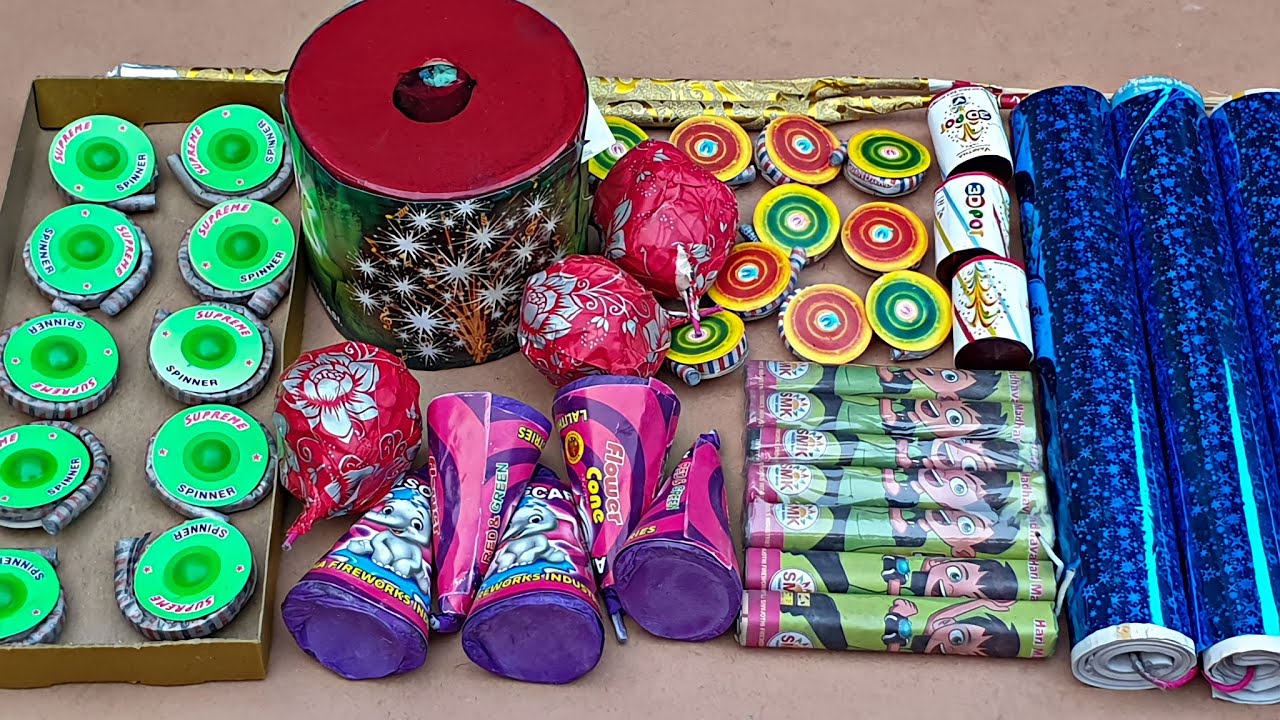 Different types of Fireworks testing 2022, Amazing Crackers testing in Diwali, Crackers testing 2022