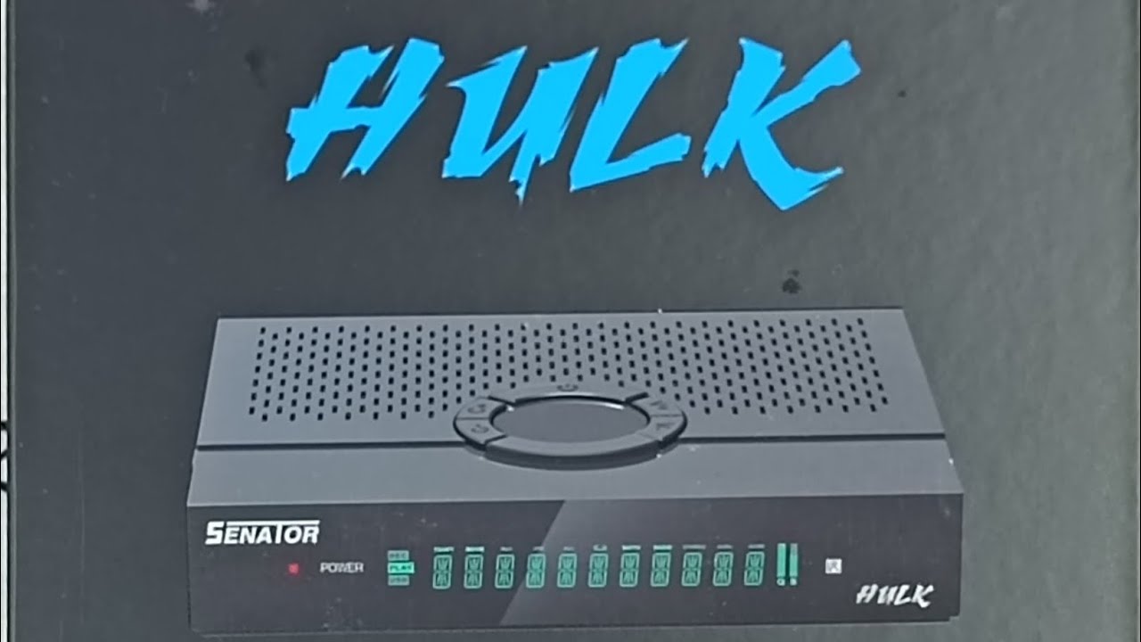 ❤️ معرفی و انباکس رسیور سناتور هالک SENATOR HULK 8K