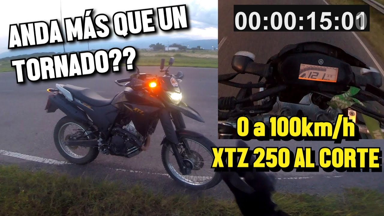 VELOCIDAD MAXIMA YAMAHA XTZ 250, NO FUE COMO ESPERABA..🤔🏇💨