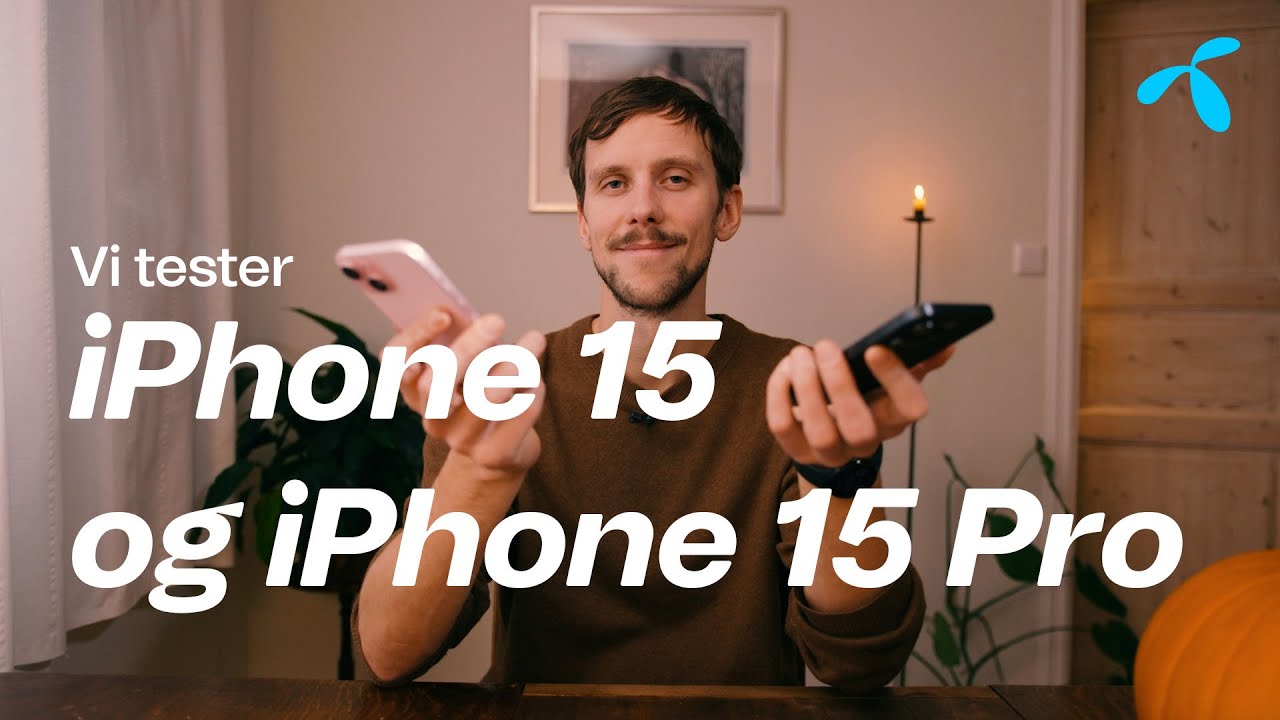 Test: iPhone 15 og 15 Pro | Telenor Norge