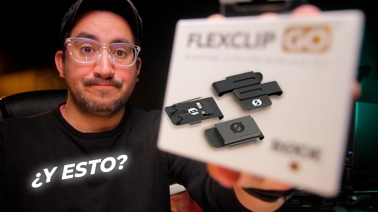 Accesorio para micrófono inalámbrico, FlexClipGO | Revisado sencillo