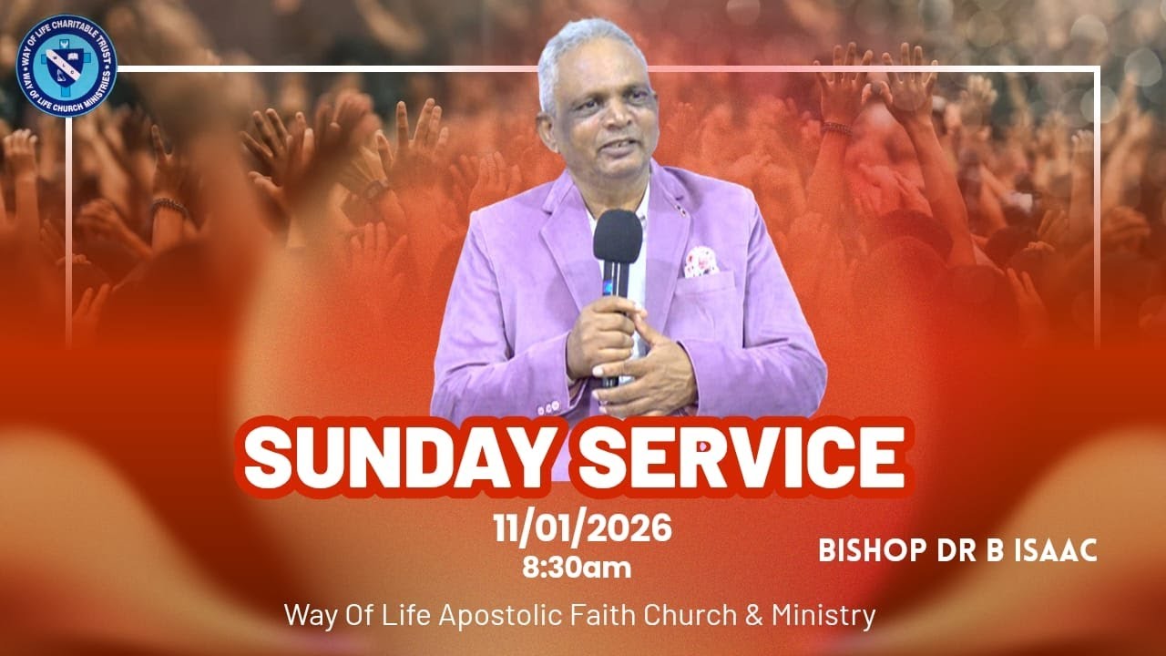 Sunday Service || 11 January 2026 || WLC MINISTRY || Bishop Dr B ISAAC