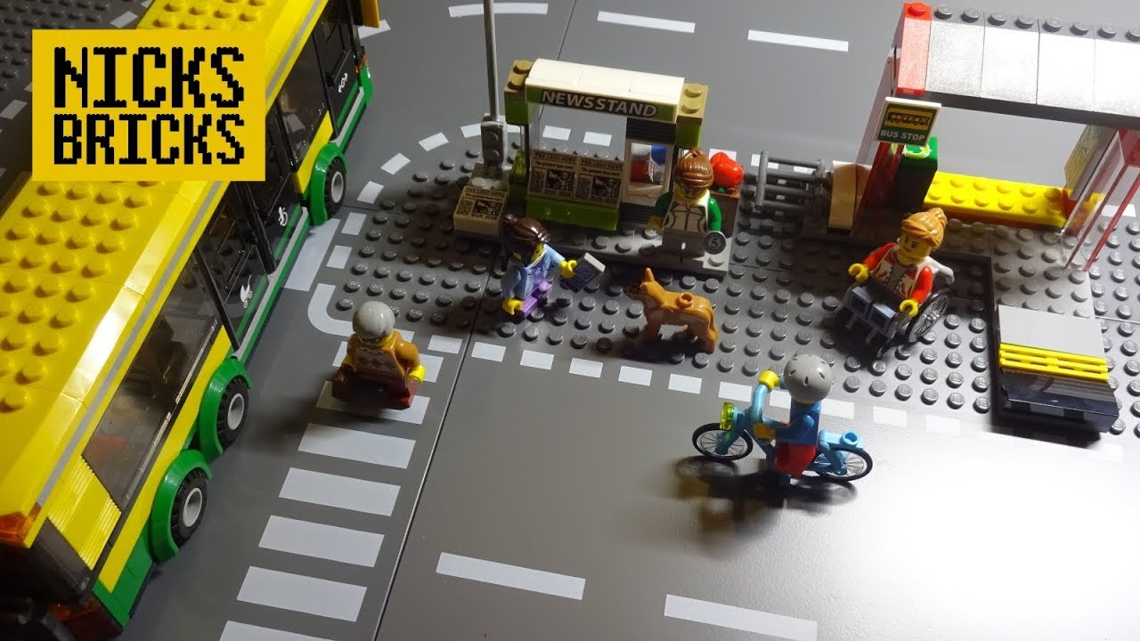 LEGO&reg; City 60154 Busbahnhof (Speed Build) Teil 1 von 2