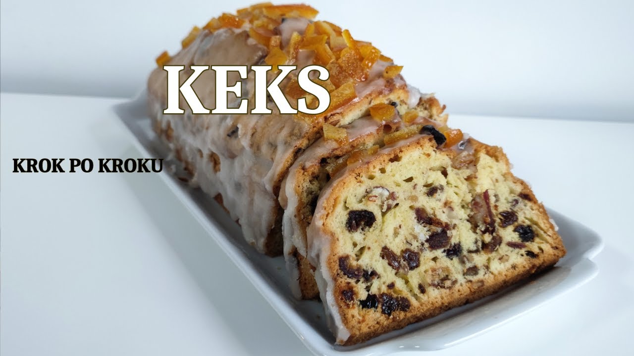 KEKS - idealne ciasto z bakaliami. ZAWSZE SIĘ UDAJE. Pomysł na święta. ŁATWY i SZYB PRZEPIS