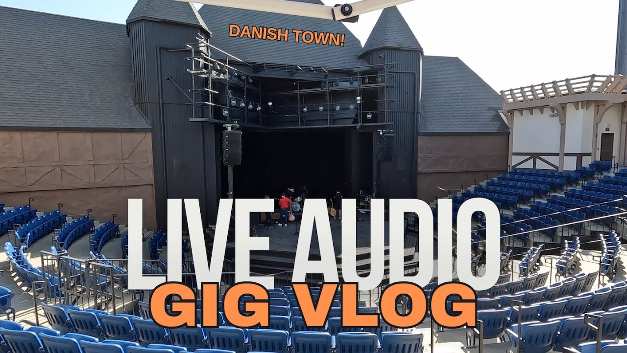 Live Audio Engineer Gig Vlog - A Day In The Life of a Freelance Audio Engineer #2