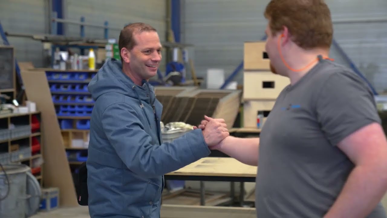 Werkdag van externe jobcoach Maarten Jan