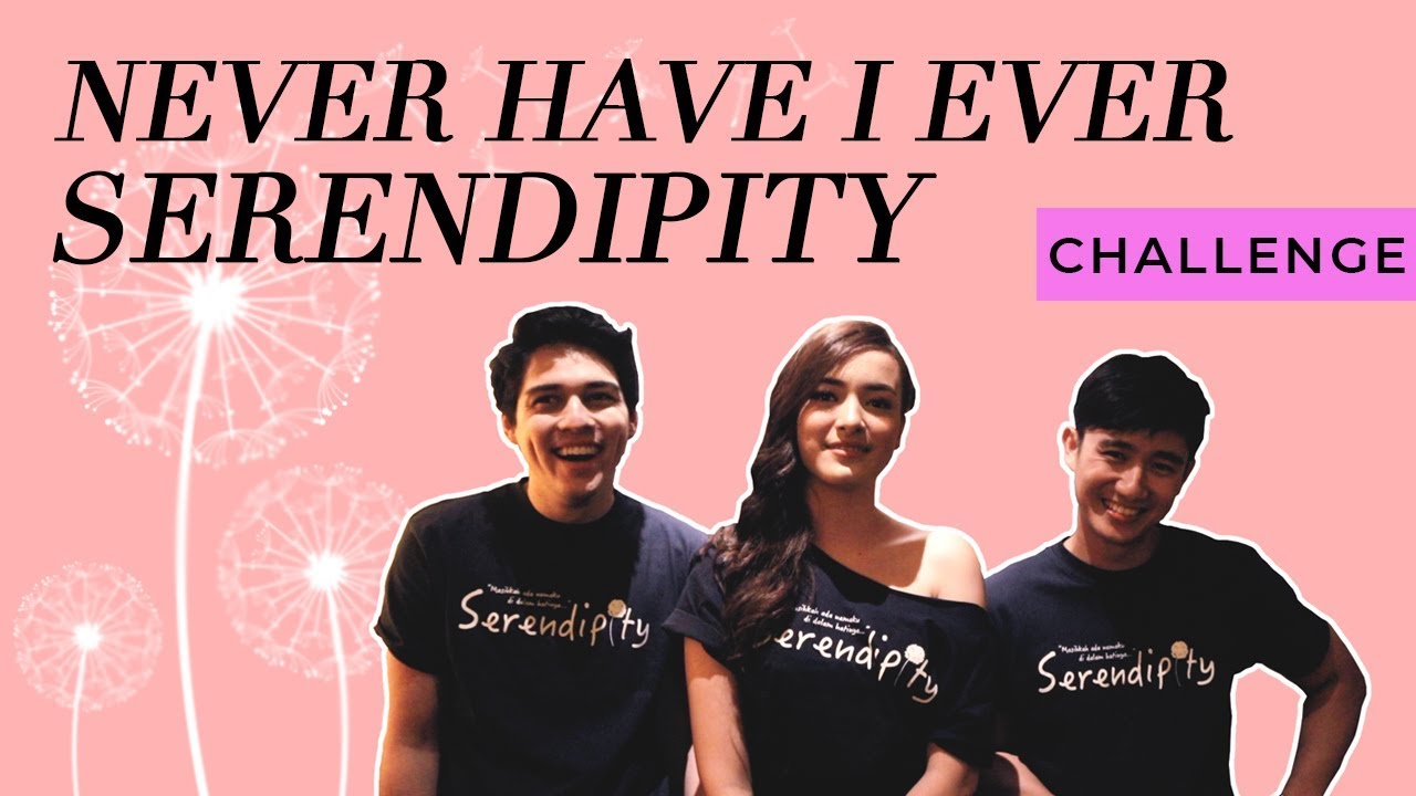 Mawar de Jongh with Maxime Bouttier & Kenny Austin - Never Have I Ever Serendipity | Challenge