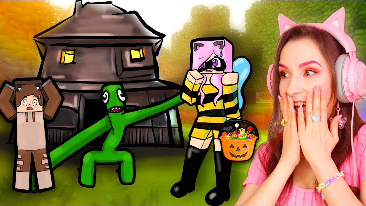 NOC HALLOWEEN W MUFFINKOWIE🎃RAINBOW FRIENDS!??😱