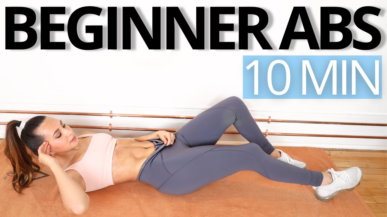 10 MIN BEGINNER ABS WORKOUT / No Equipment | Daniela Suarez