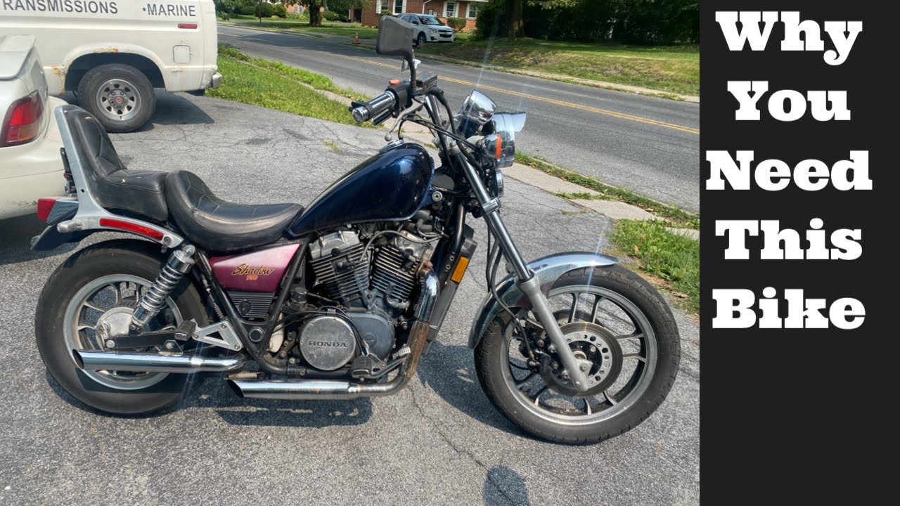 Почему вам стоит купить недорогой мотоцикл Honda Shadow 750 1983 VT750C POV Project