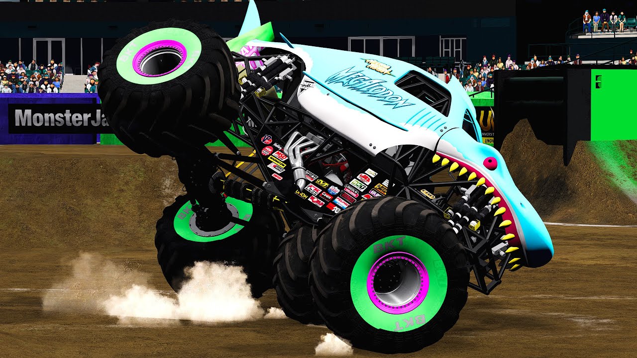 Crashes and Saves #59  I  BeamNG.Drive Monster Jam