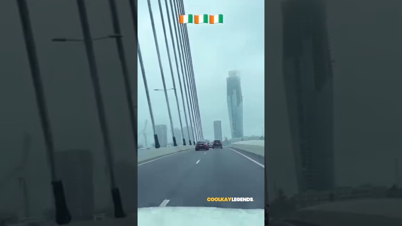 🇨🇮 LA TOUR F TOUCHE LES NUAGES D&Eacute;J&Agrave;. 5 &Egrave;ME PONT ABIDJAN. Vlog Abidjan, #vlog #travel #cotedivoire