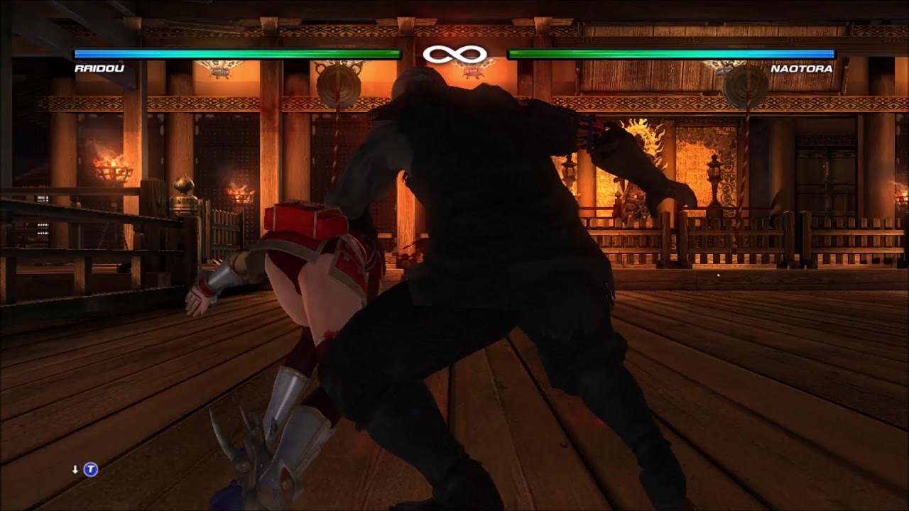Dead or Alive 5, Raidou, All Holds & Throws Compilation