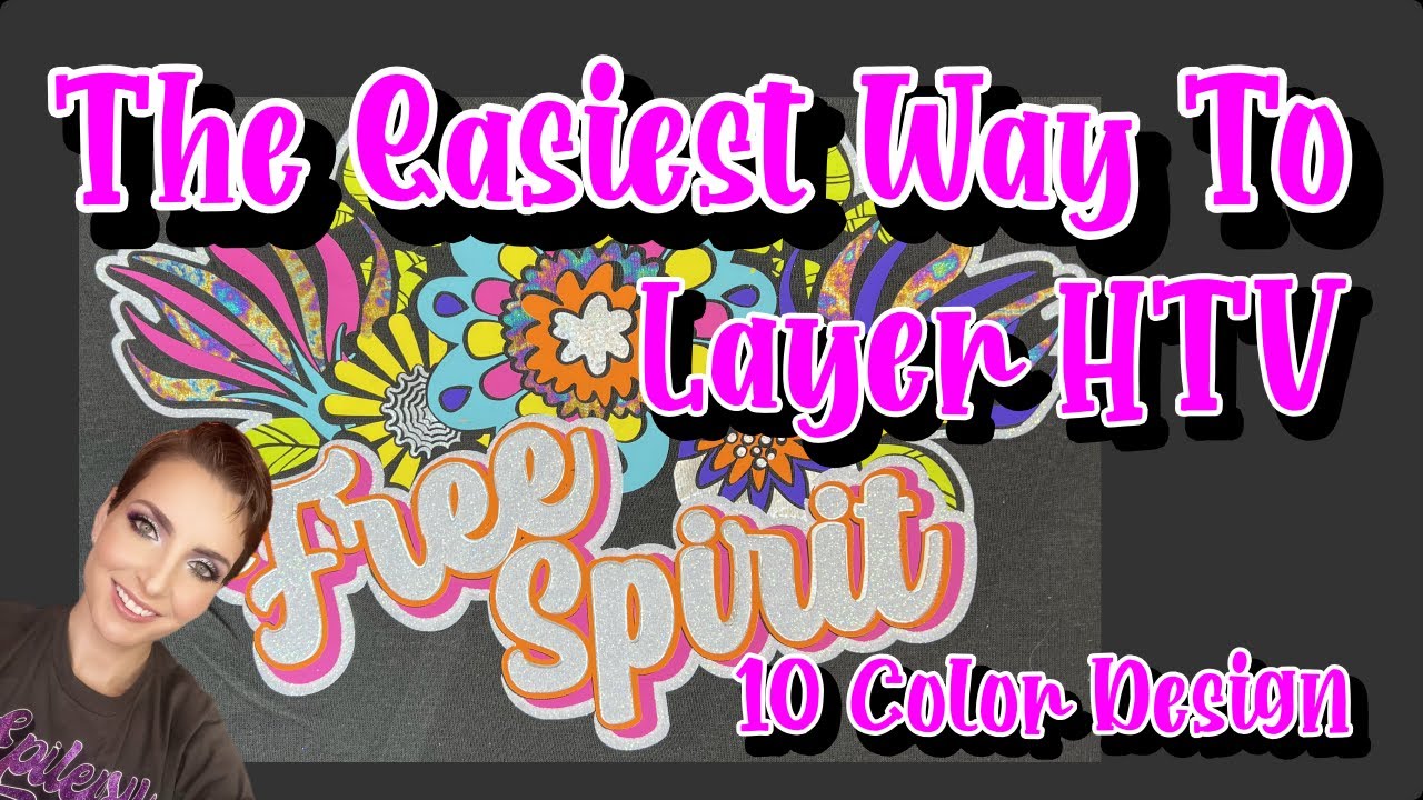 The Easiest Way Layer Heat Transfer Vinyl Shirt |10 Colors HTV
