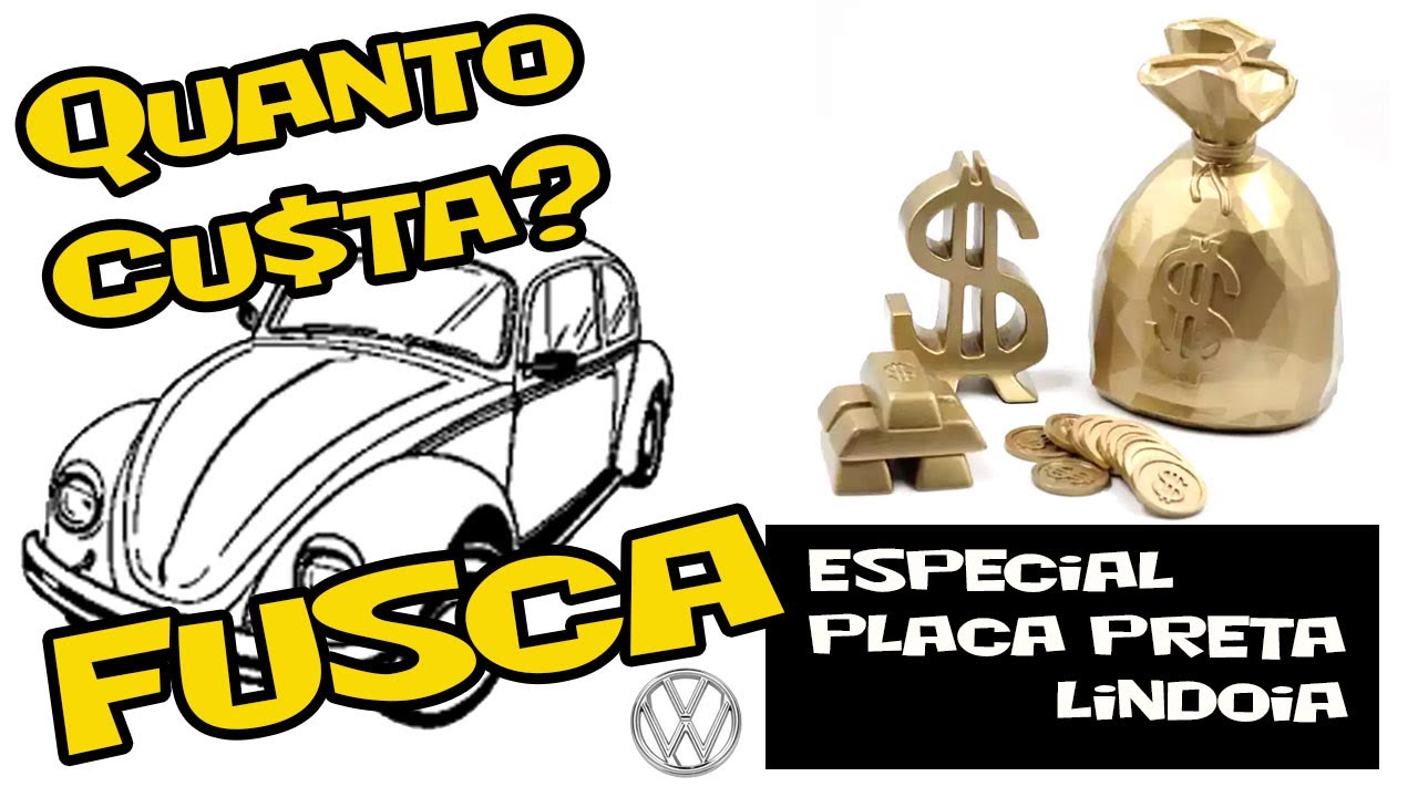 QUANTO CUSTA UM FUSCA PLACA PRETA? SÃO 3 FUSCAS DE ALTÍSSIMA QUALIDADE COM VALORES E CONTATOS.