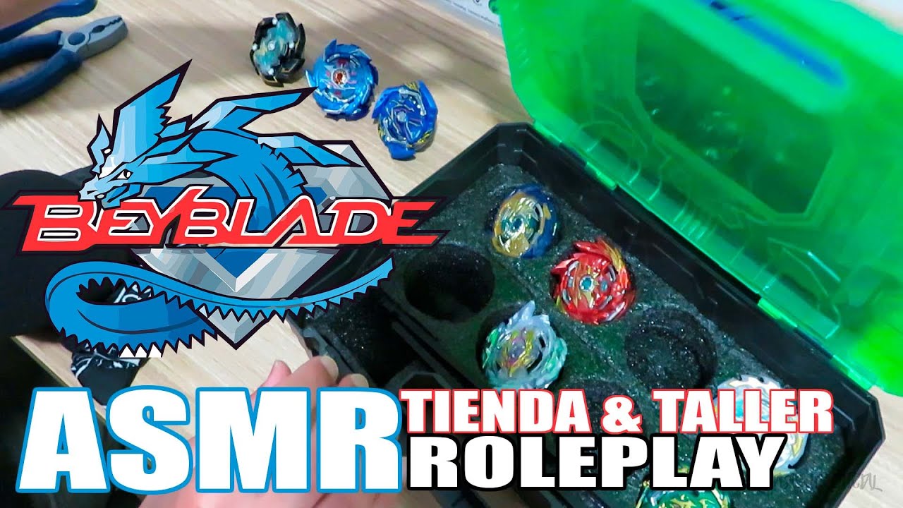 ASMR ROLEPLAY | Tienda & Taller Beyblade