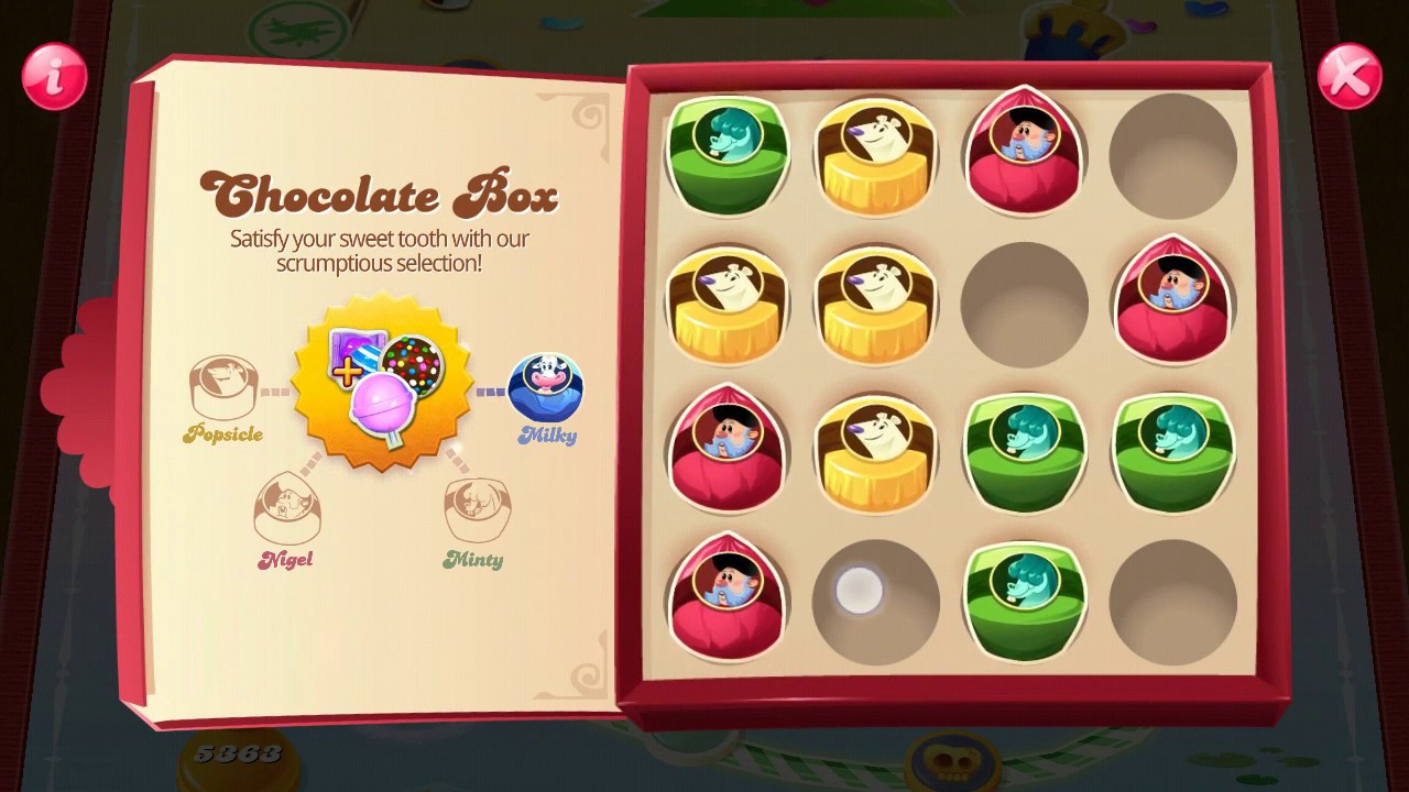 НОВАЯ ФУНКЦИЯ Candy Crush: Шоколадная коробка (как пройти)