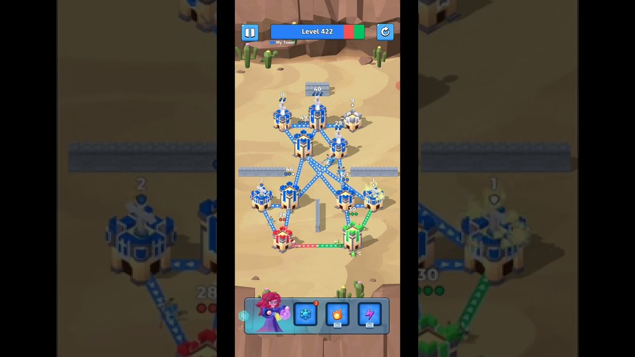 Conquer The Tower Takeover Level 422 Gameplay Walkthrough