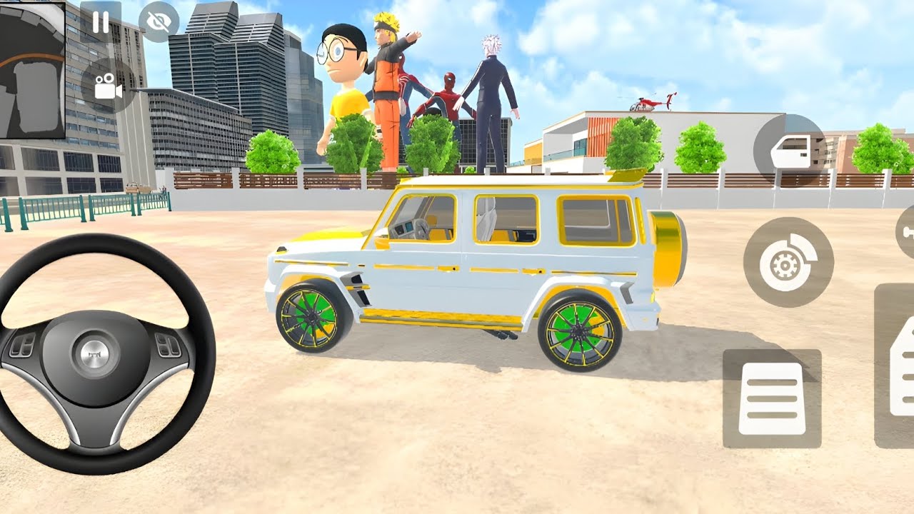 🎮 Indian Thift Auto Simulator Purchase Super Red Car Goku Car Showroom Free Fire Spiderman game 🎯