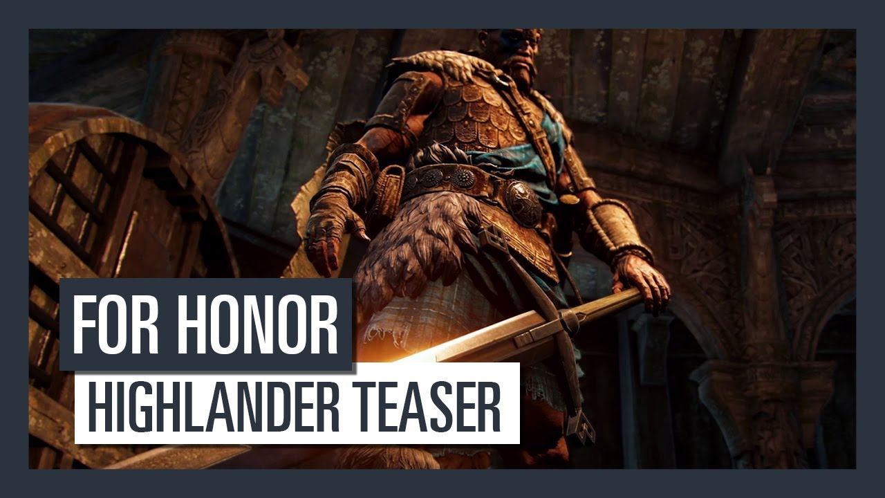 For Honor Grudge & Glory - Highlander teaser