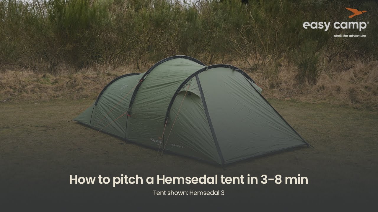 How to pitch a Hemsedal tent