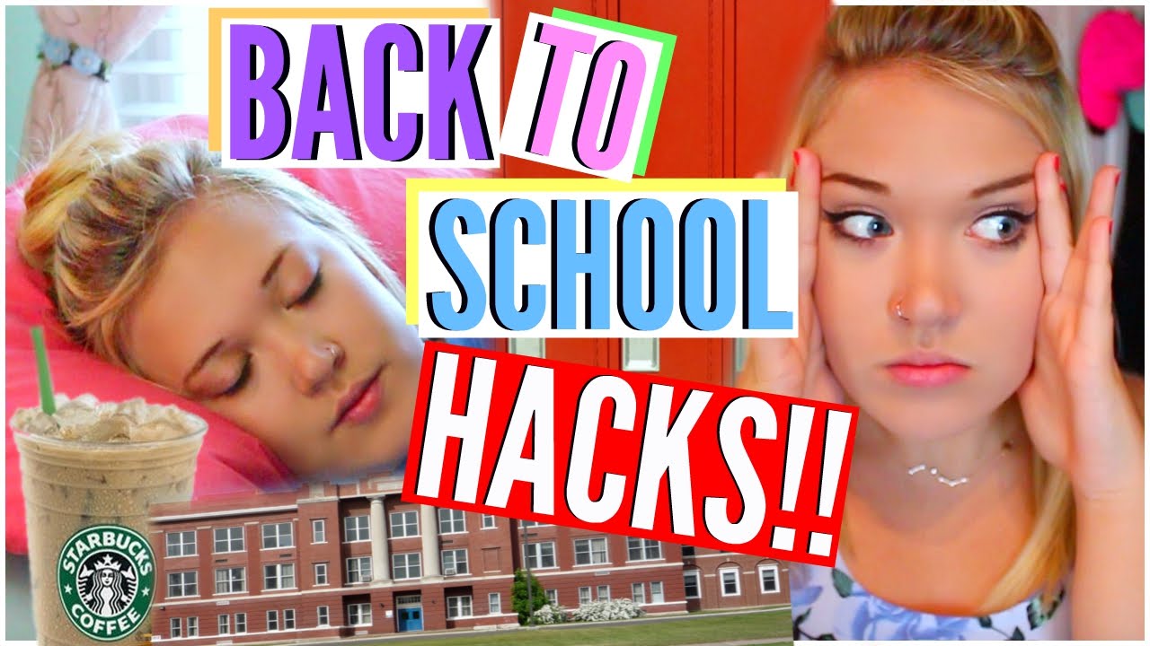 Back To School Hacks! | Cicily Boone