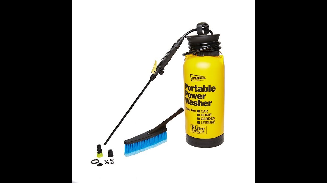 Is it crap? Streetwize Portable Power (pressure) Washer 8L Touchless