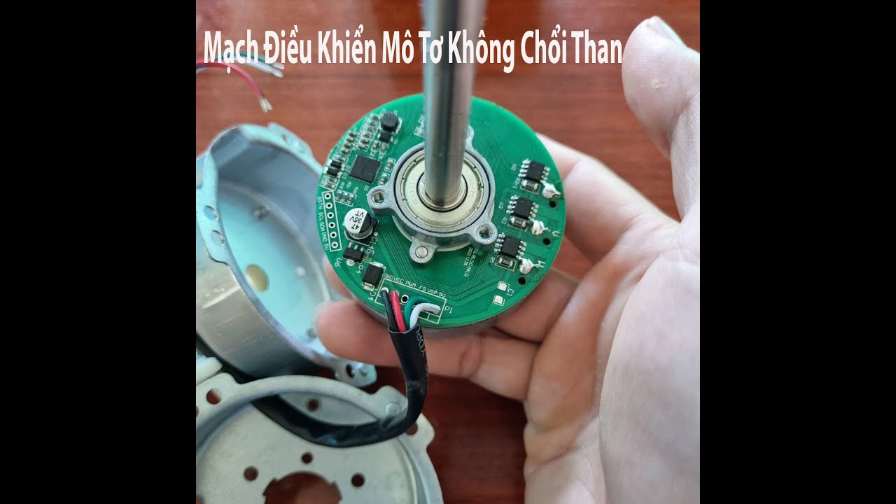 Cách thay mạch esc đa năng cho mô tơ bldc đầu quạt không chổi than
