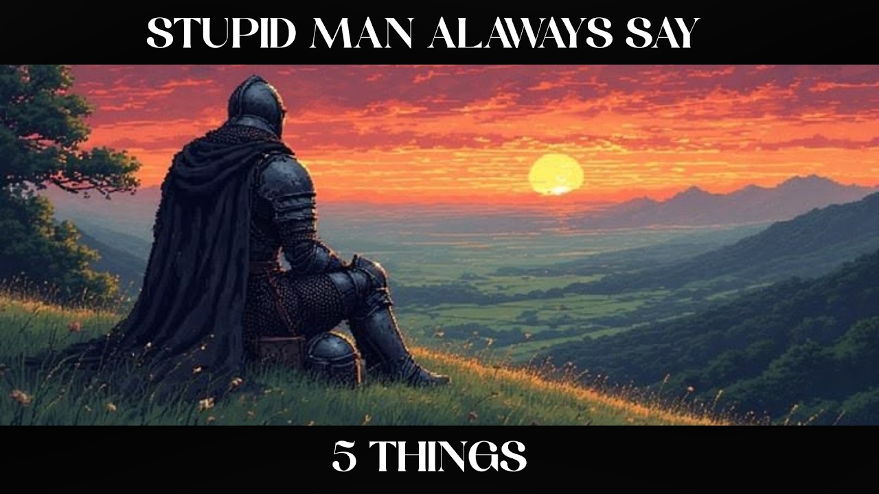 5 Phrases Stupid Men Always Says — Stoic Philosoph