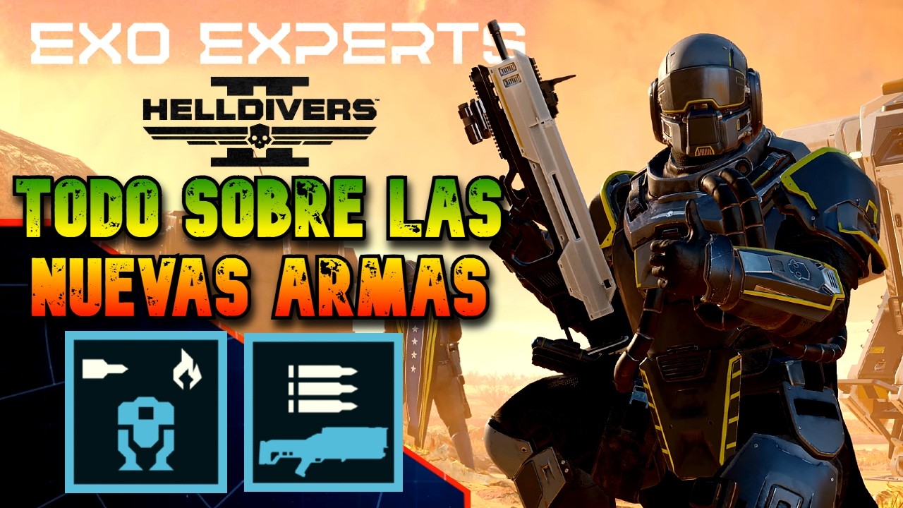 Combatimos a TODAS las FACCIONES: ARMAS de EXO-EXPERTOS | HELLDIVERS 2 | Informe en Espa&ntilde;ol