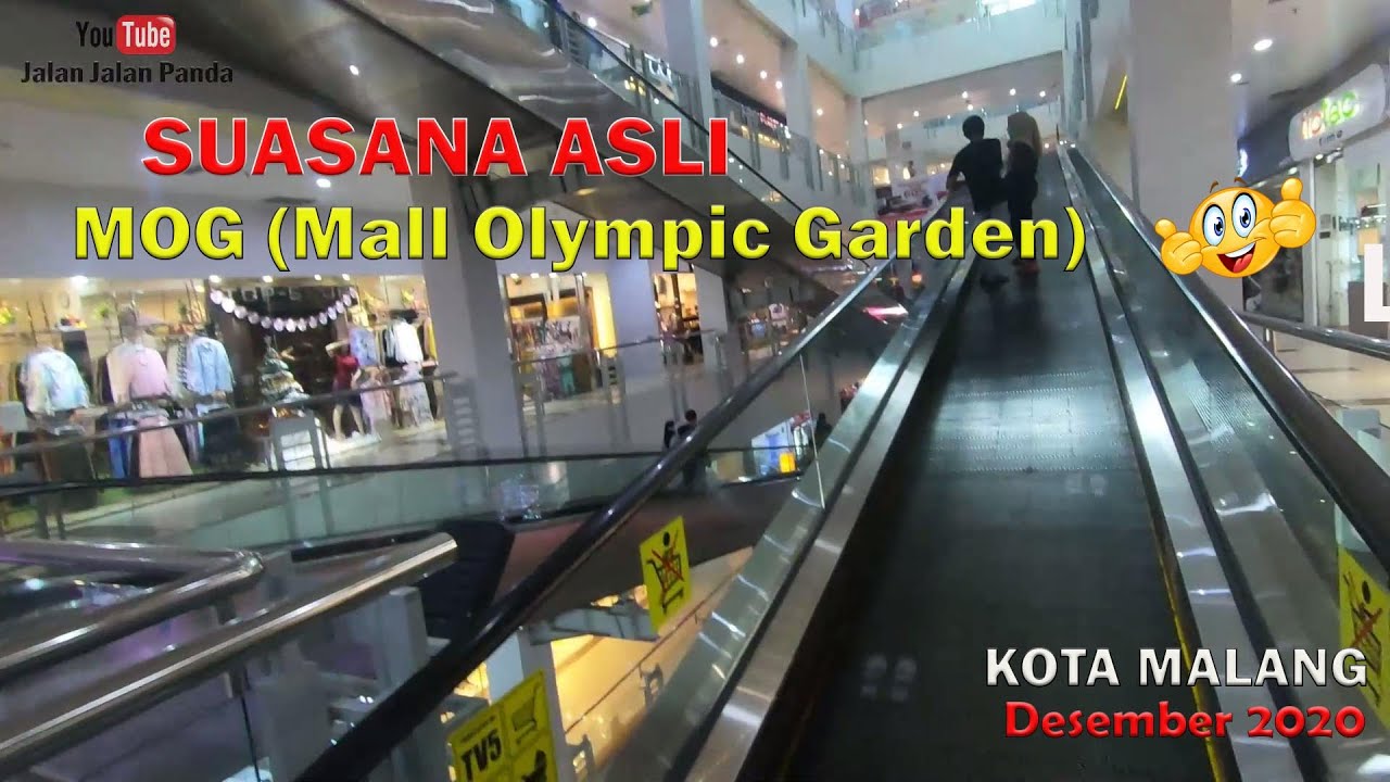 Mall Olympic Garden (MOG) Kota Malang Review Suasana Asli Bulan Desember 2020