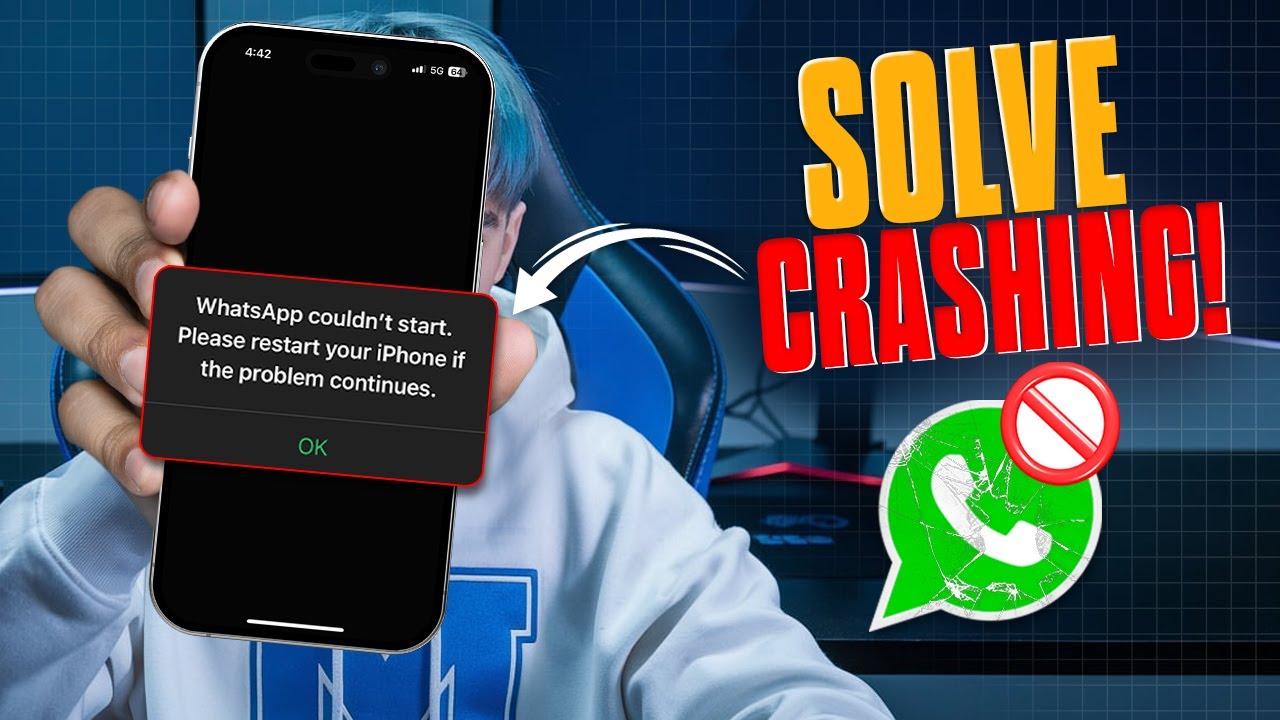 Как решить проблему сбоев WhatsApp на iPhone | Устранение проблем со сбоями WhatsApp