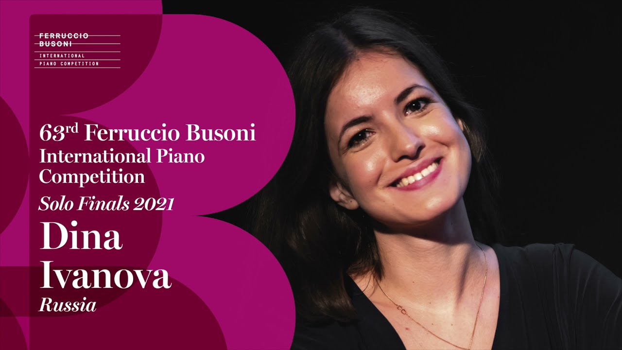 Dina Ivanova - Solo Finals - 2021 Ferruccio Buson International Piano Competition