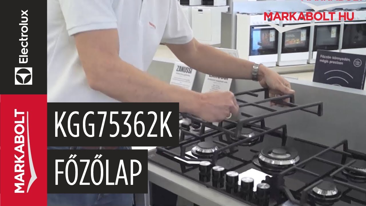 Electrolux KGG75362K beépíthető főzőlap – Márkabolt.hu